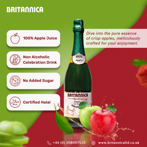 Britannica Apple Non-Alcoholic Celebration Drink