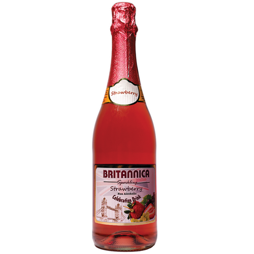 Britannica Strawberry Grape Non-Alcoholic Celebration Drink