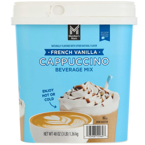 Member's Mark French Vanilla Cappuccino Beverage Mix, 48 oz
