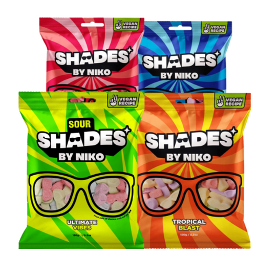 Shades by Niko Flavour Sweets 150g
