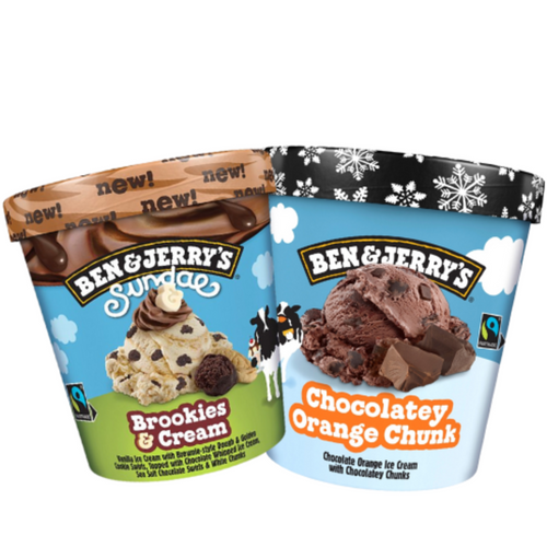 Ben & Jerry's Ice Cream Tub
