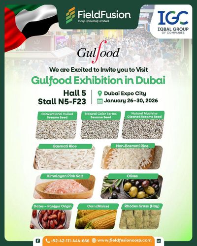FieldFusion Corp. to Exhibit at Gulfood 2026