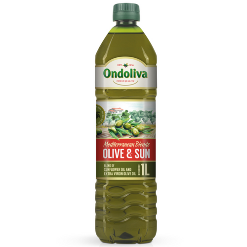 BLEND SUNFLOWER OIL 80% & EXTRA VIRGIN OLIVE OIL 20% ONDOLIVA