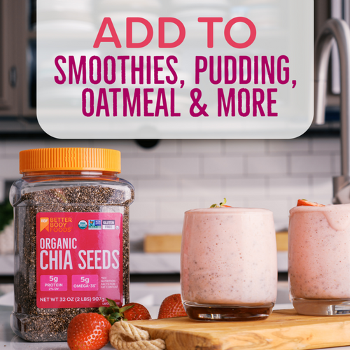 BetterBody Foods Organic Chia Seeds