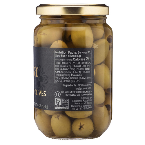 Pitted Green Olives
