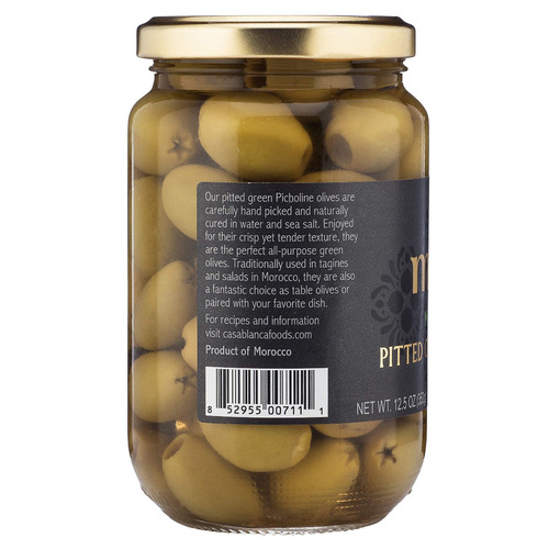 Pitted Green Olives