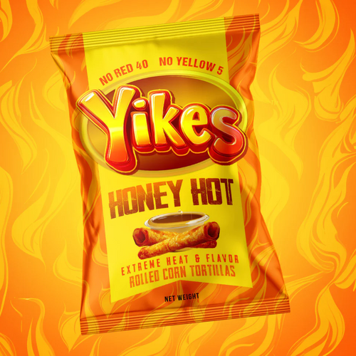YIKES HOT HONEY ROLLED CORN 4 OZ
