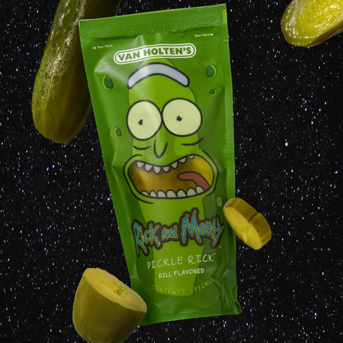 Curated visual reference: Visual Reference: Veget Van Holtens 306 Gr Pickles Rick And Morty Jumbo