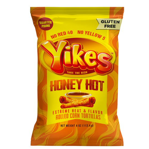 YIKES HOT HONEY ROLLED CORN 4 OZ