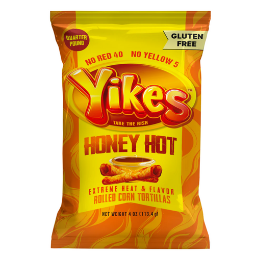 YIKES HOT HONEY ROLLED CORN 4 OZ