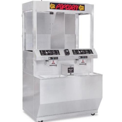 Vending Machine (Popcorn, Cotton Candy, Slush & Snacks)