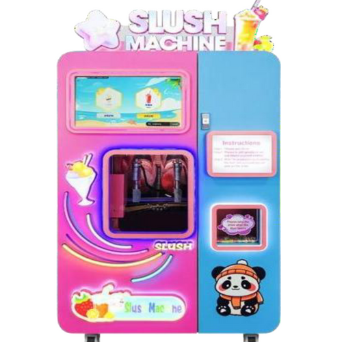 Vending Machine (Popcorn, Cotton Candy, Slush & Snacks)
