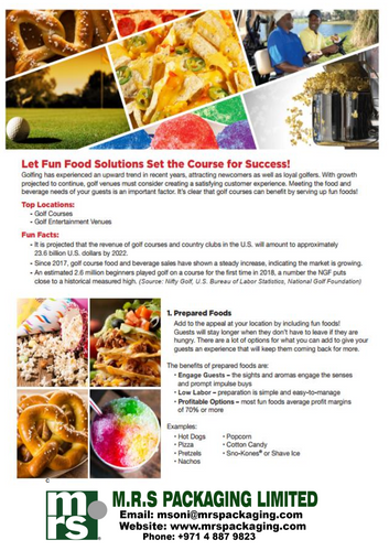 Golf Courses Broucher