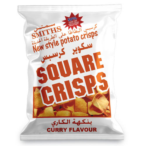 SQUARE CRISPS CURRY FLAVOUR
