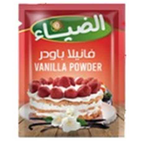 Baking Powder, Vanilla, and Mastic Vanilla,