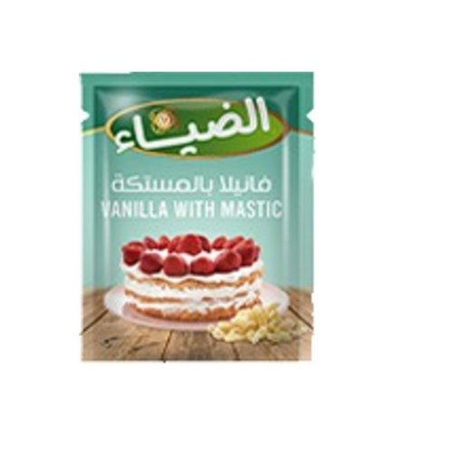 Baking Powder, Vanilla, and Mastic Vanilla,