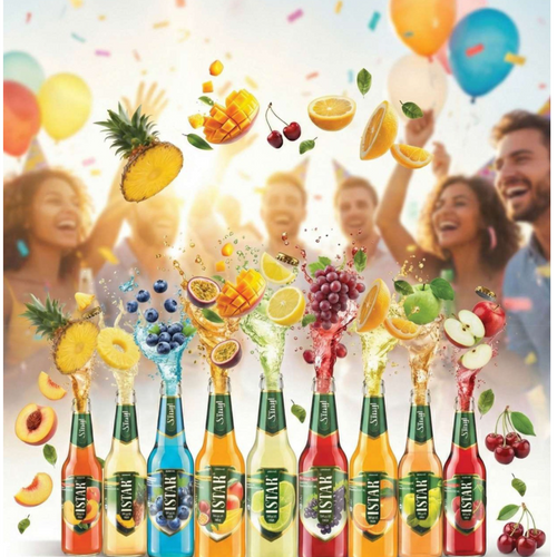 Carbonated Fruit Drinks - Glass Bottle 320ml