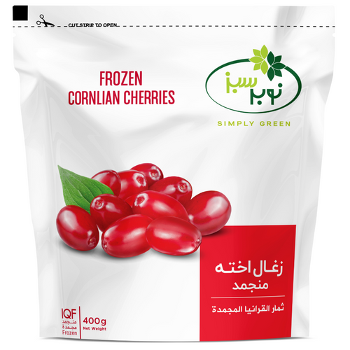 Nobar Sabz IQF Frozen Cornelian Cherries