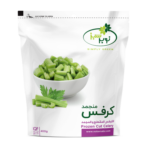 Nobar Sabz IQF Frozen Cut Celery