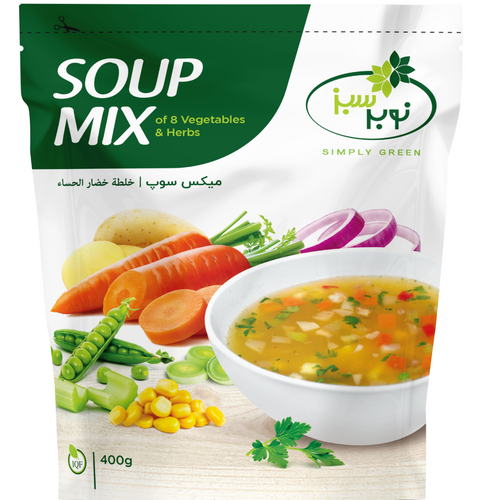 Nobar Sabz IQF Frozen Soup Mix (Assorted Vegetables & Herbs)