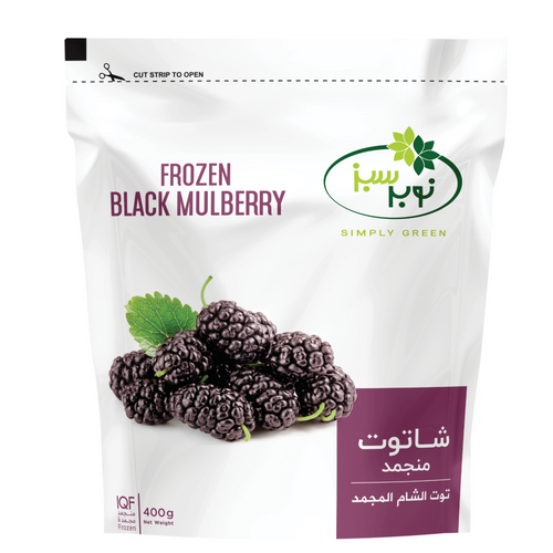 Nobar Sabz IQF Frozen Black Mulberries