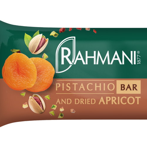 Nut Bar with Pistachio and Dried Apricot