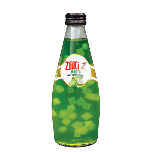 Nata de coco Drink, 8 flavor available. Glass