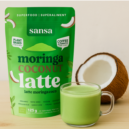 Moringa Coconut Latte