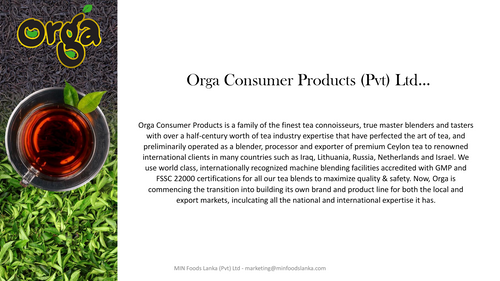 We are Orga,  A Story of nature, passion, and purity