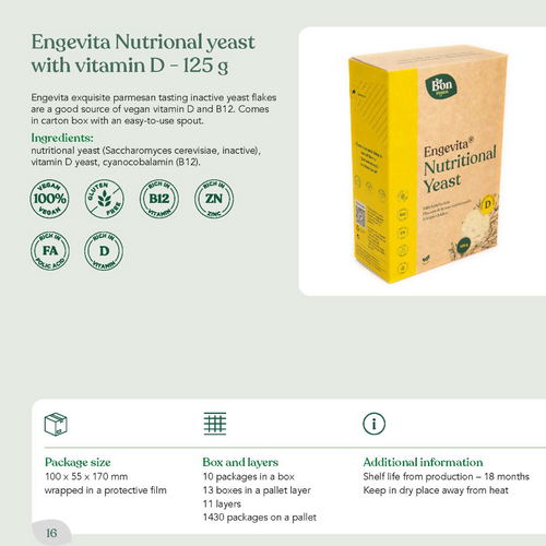 Nutritional Yeast with Vitamin D