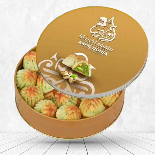 Pistachio Maamoul Can