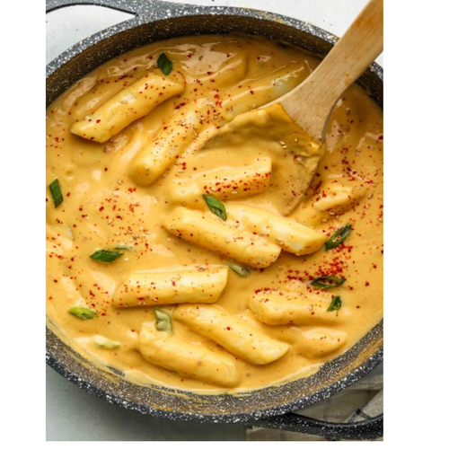 Cheese Tteok Bokki in Cup