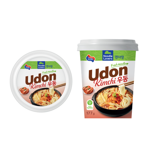 Kimchi Udon in Cup