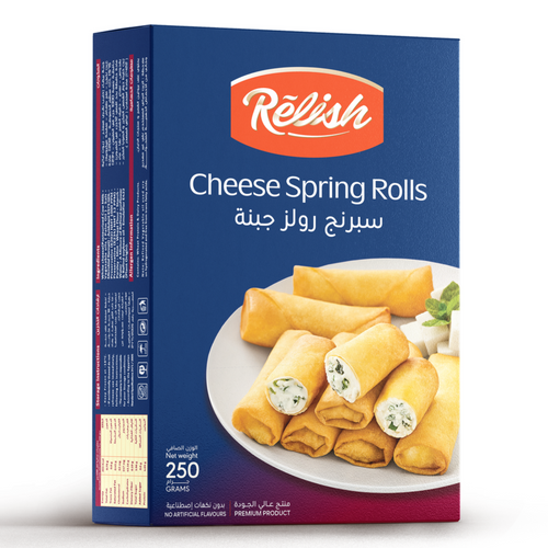 Relish Cheese Spring Rolls