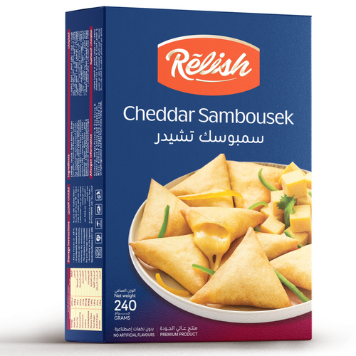 Relish Cheddar Sambusak