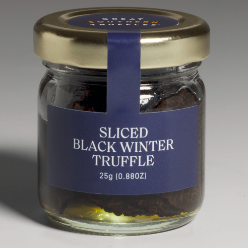 Sliced Black Winter Truffle