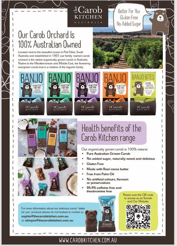 The Carob Kitchen Information Sheet