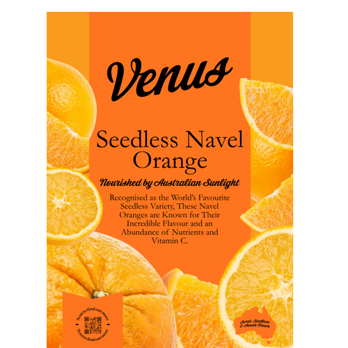 Seedless Navel Oranges