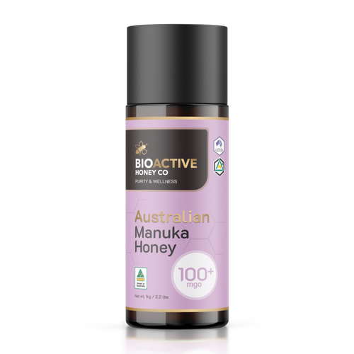 100+ MGO Manuka Honey Squeezy Jar