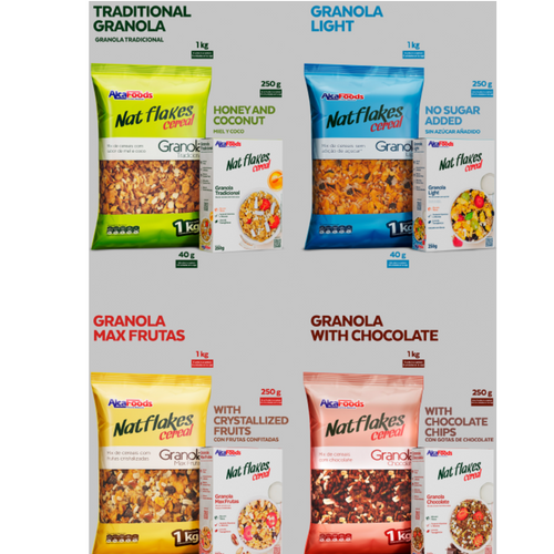 Nat Flakes Granolas