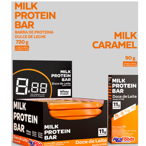 Protein Cereal Bar Milk Caramel flavor