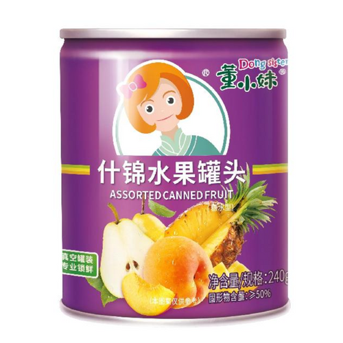 Canned Fruit Cocktail in Light Syrup or in Natural Juice