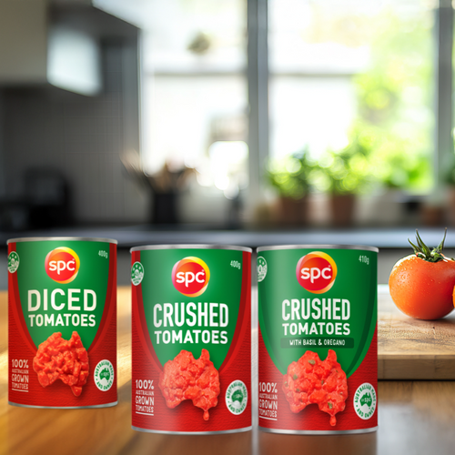 SPC Food (Baked Beans, Tomatoes, Spaghetti)