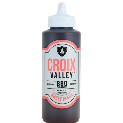 Croix Valley Sweet Peach BBQ Sauce