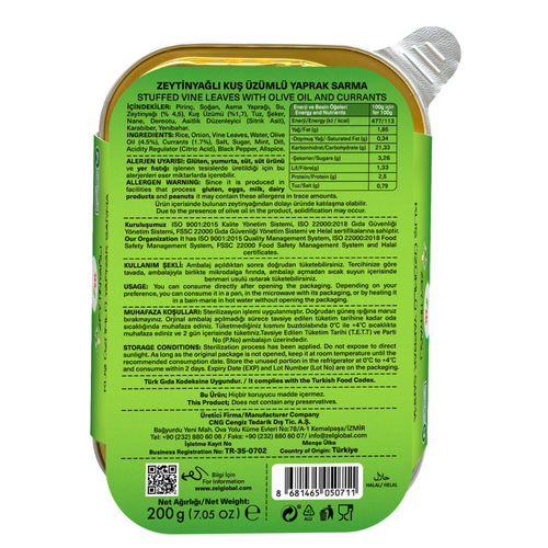 Stuffed Vine Leaves-200g