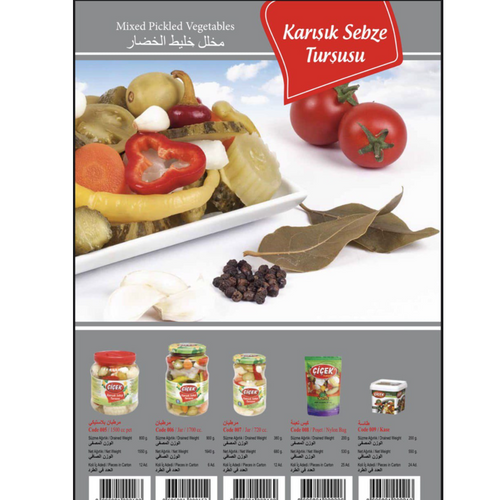 Mixed Vegetable Pickles