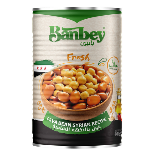 Canned Fava Bean Syrian Recipe (Shamiah)