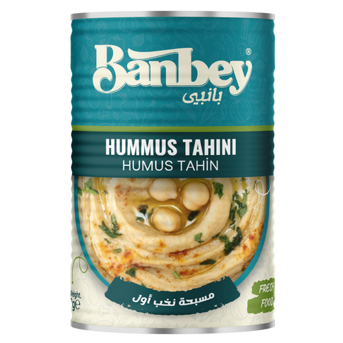 Canned Hummus Tahini (Chickpeas paste - spread)