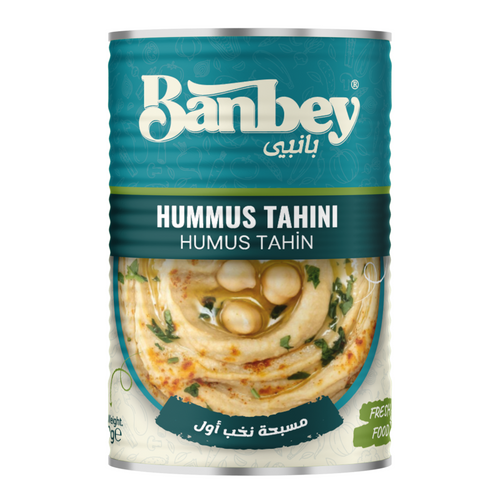 Canned Hummus Tahini (Chickpeas paste - spread)