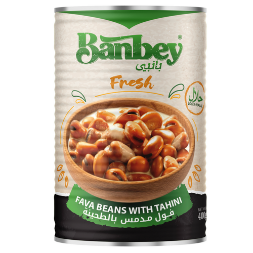 Canned Fava Beans with Tahini